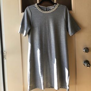 Shimmer shift dress